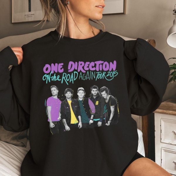 One Direction On the Road Again Tour 2015 Sweatshirts, Hoodies, And T-Shirts