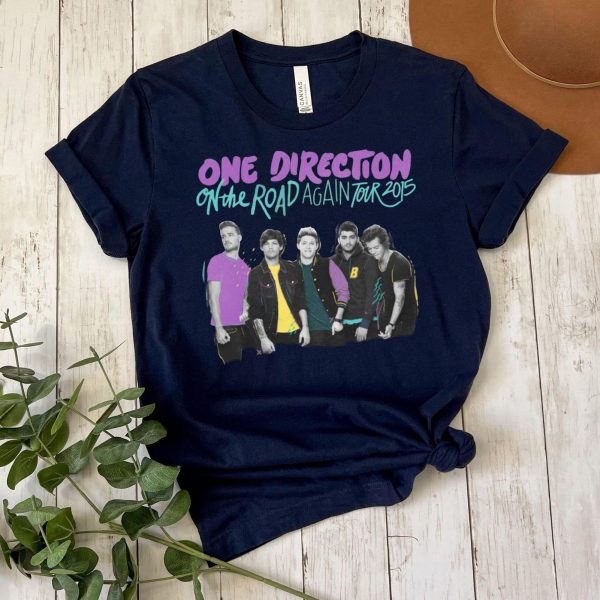 One Direction On the Road Again Tour 2015 Sweatshirts, Hoodies, And T-Shirts