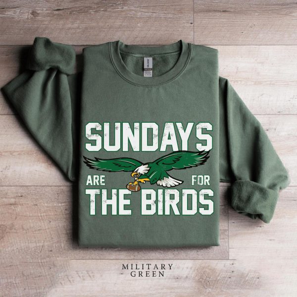 NFL Philadelphia Eagles Sundays Are For The Birds Sweatshirts, Hoodies, And T-Shirts