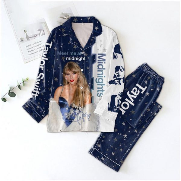 Taylor Swift Version’s Eras Tour Christmas Satin Pajamas