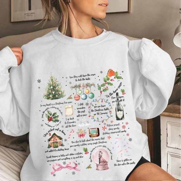 Swiftmas Christmas Collection Sweatshirt, Christmas Holiday Music Fan Christmas