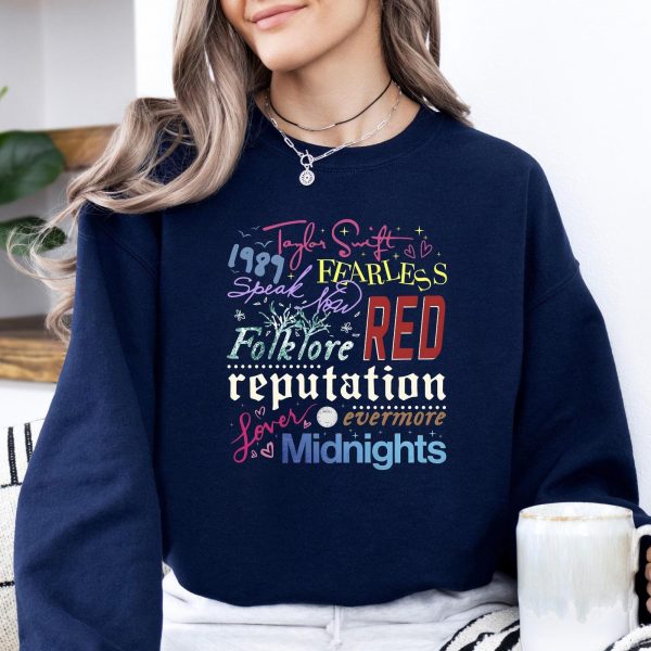 Taylor Swift Vintage Eras Tour 2024 Sweatshirts, Hoodies And T-Shirts