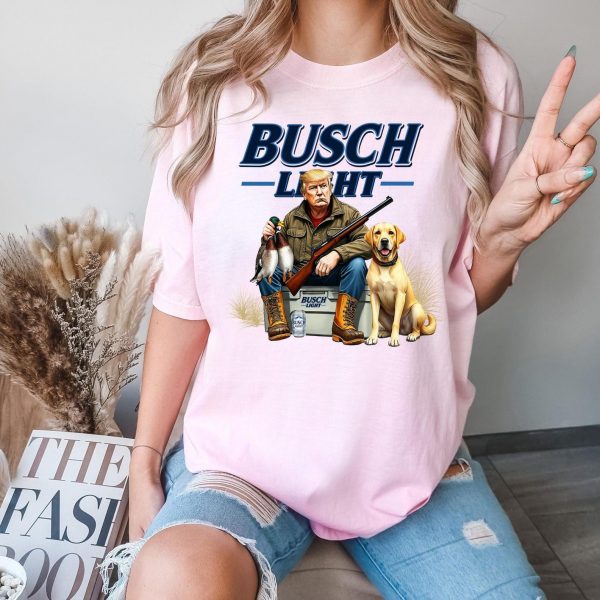 Duck Hunting Labrador Trump Busch Light Sweatshirts, Hoodies And T-Shirts