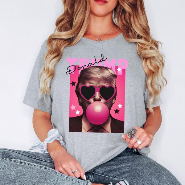 Trump Bubble Gum And Sun Glasses Sweatshirts, Hoodies And T-Shirts