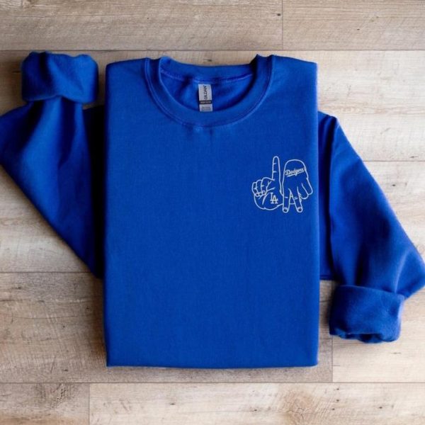 Los Angeles Baseball Superfan Sweatshirt, Dodgers Baseball Fan Gift