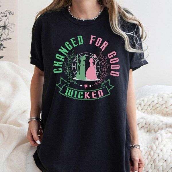 Witch Pink and Green Sweatshirt, Defy Gravity Broomstick Magic Wand Shirt