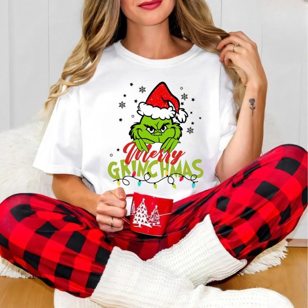 Merry Grinchmas Tree Sweatshirts, Hoodies, And T-Shirts