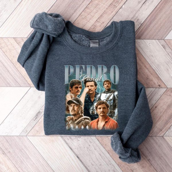 90s Retro Funny Pedro Pascal Sweatshirts, Hoodies And T-Shirts