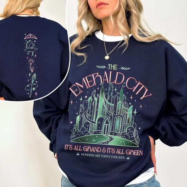 Wizard Movie Fan Emerald City Sweatshirts, Hoodies And T-Shirts