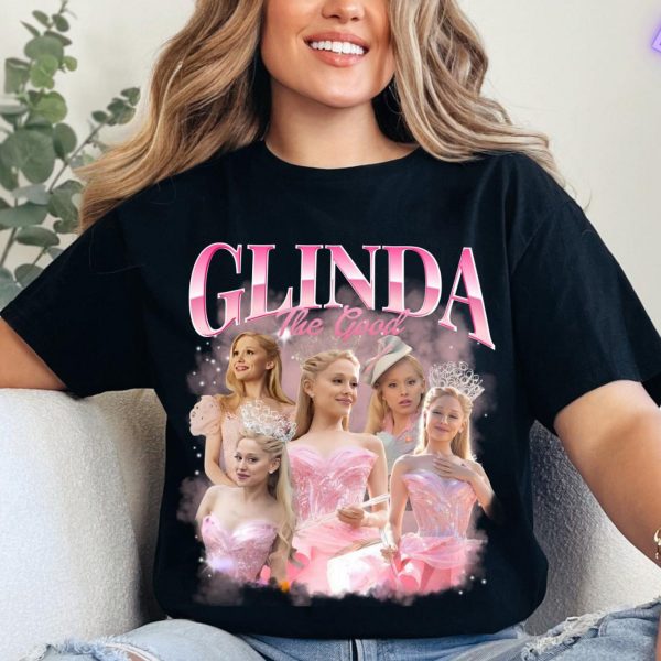 Vintage Glinda Bootleg Ariana Grande Sweatshirts, Hoodies And T-Shirts