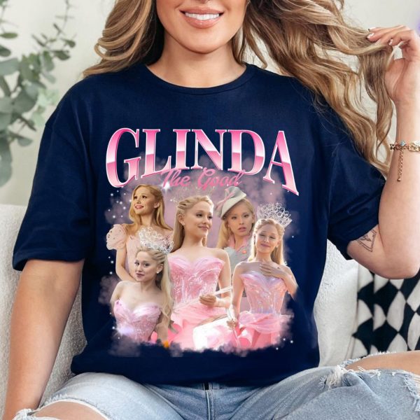 Vintage Glinda Bootleg Ariana Grande Sweatshirts, Hoodies And T-Shirts