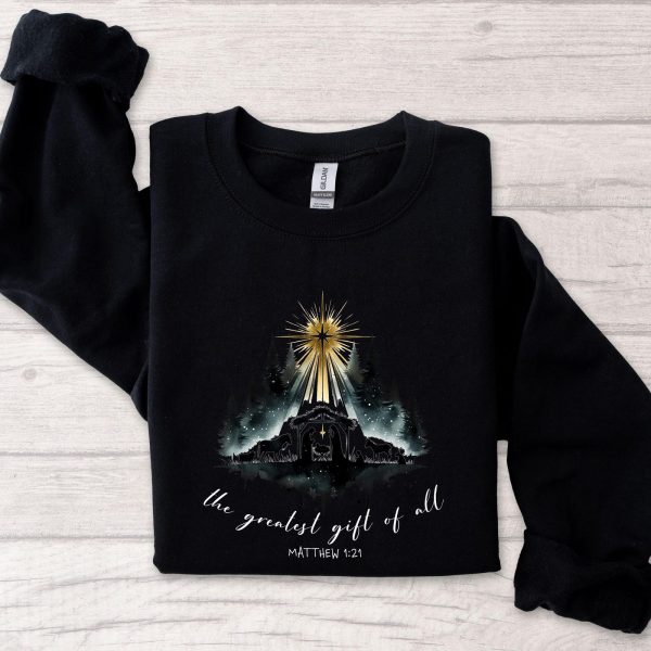 Christian Bible Verse Christmas Sweatshirts, Hoodies And T-Shirts