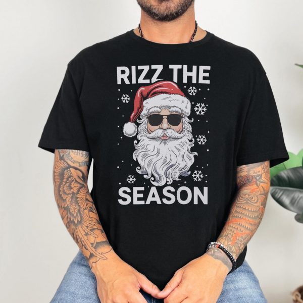 Santa Claus Shirt Rizzmas Sweatshirts, Hoodies And T-Shirts