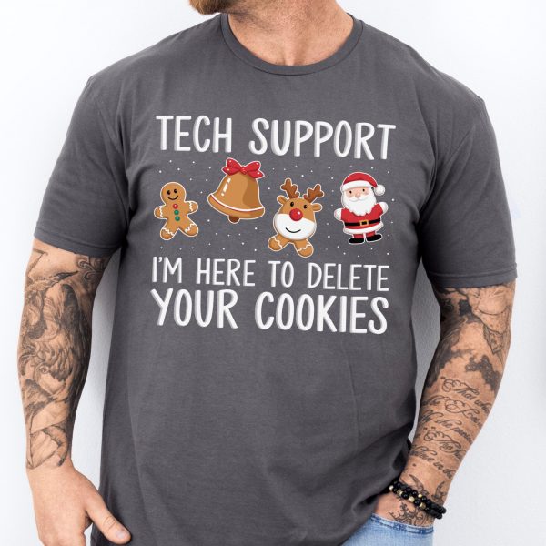 Funny Tech Support Christmas Sweatshirts, Hoodies And T-Shirts